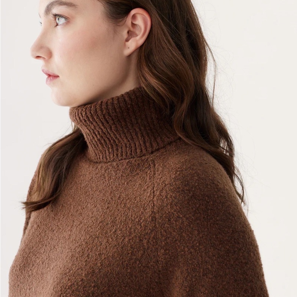 The Seawool® Turtleneck in Cappuccino Medium NWOT